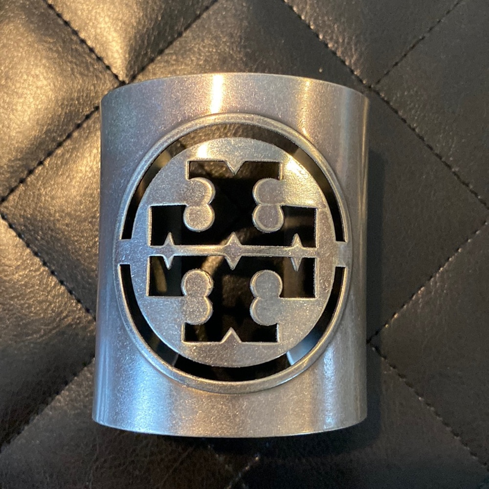 Tory Burch silver cuff bracelet